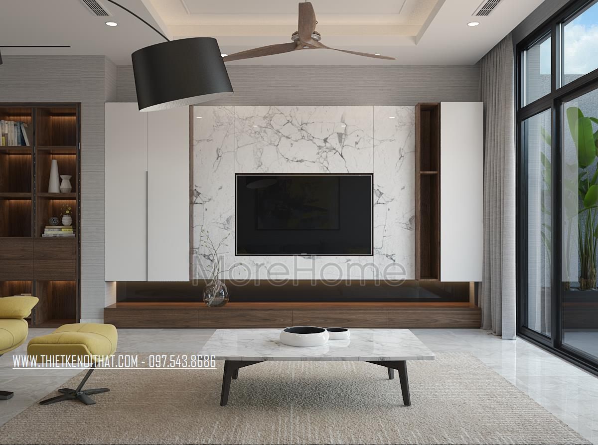 Thiết kế nội thất nhà liền kề An Hưng Hà Đông